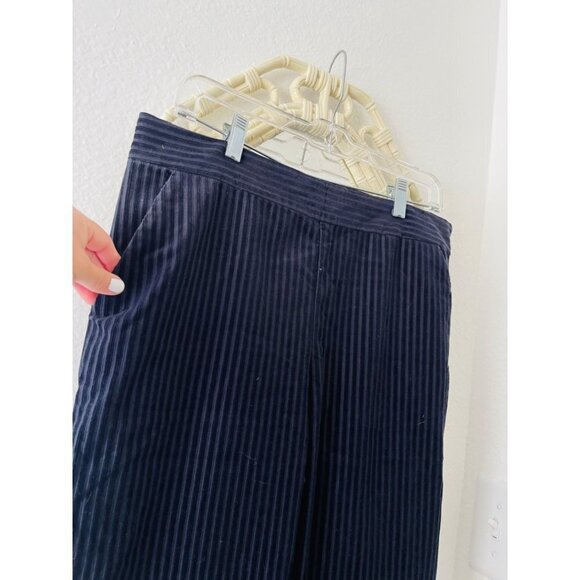 NWT FRAME Navy blue corduroy pants - Picture 2 of 10